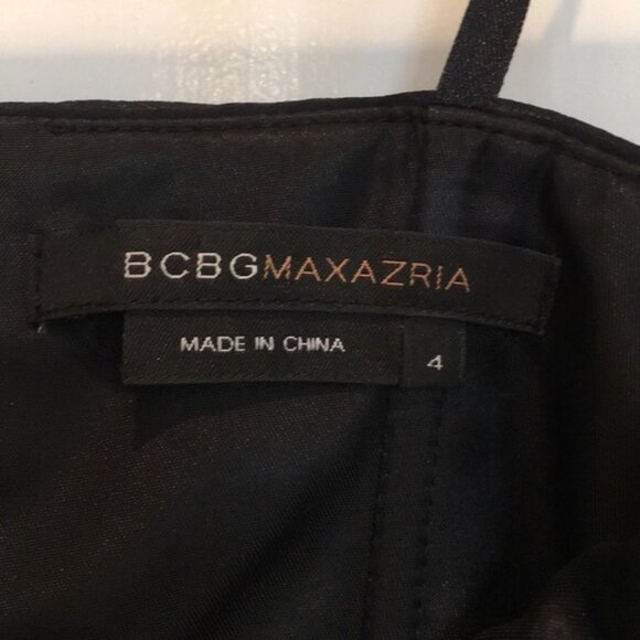 BCBG MaxAzria Silk Strapless Ombré Cocktail Dress - Size (s) 2 & 4 - Picture 4 of 8